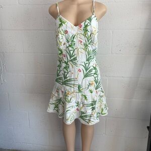 Floral Spaghetti Strap Dress